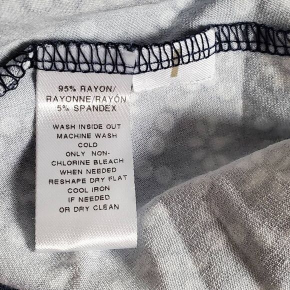 LOFT Women’s Sleeveless Floral Print Dress XS Blue Boho Swing Tank Dress Rayon B - Picture 6 of 7